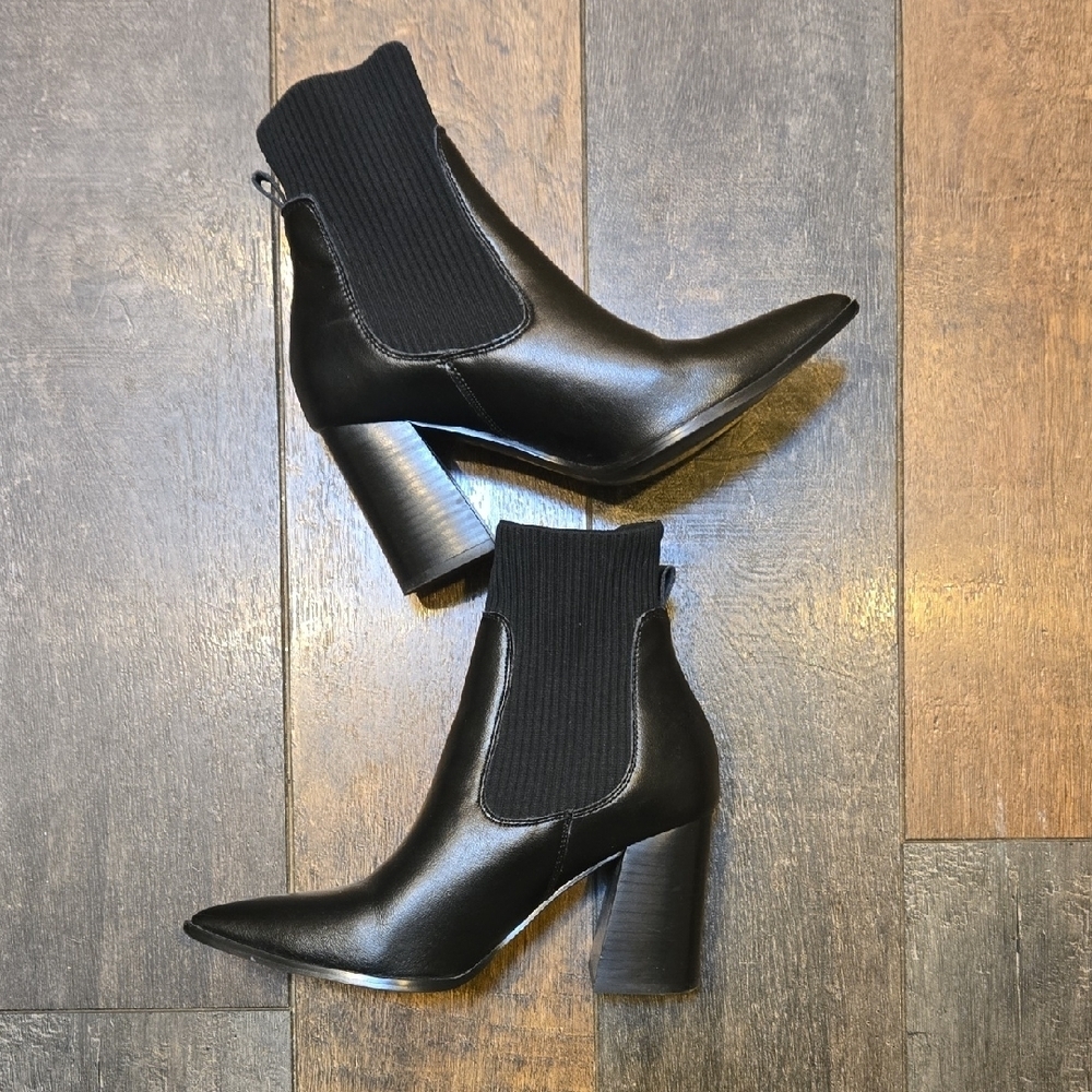 Steve Madden Leather Ankle Boots